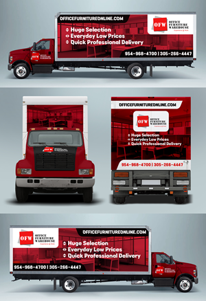 Car Wrap Design by websmartusa for Cloud 9 Pillows & More  LLC  | Design: #35116098