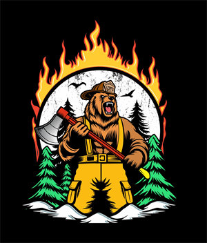 T-shirt Design by Mozez32 for Ebbetts Pass Firefighters Association | Design: #35106890