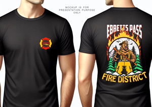 T-shirt Design by Mozez32 for Ebbetts Pass Firefighters Association | Design: #35106981