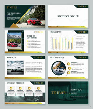 PowerPoint Design by pb for Write Hand Studios | Design: #35105926