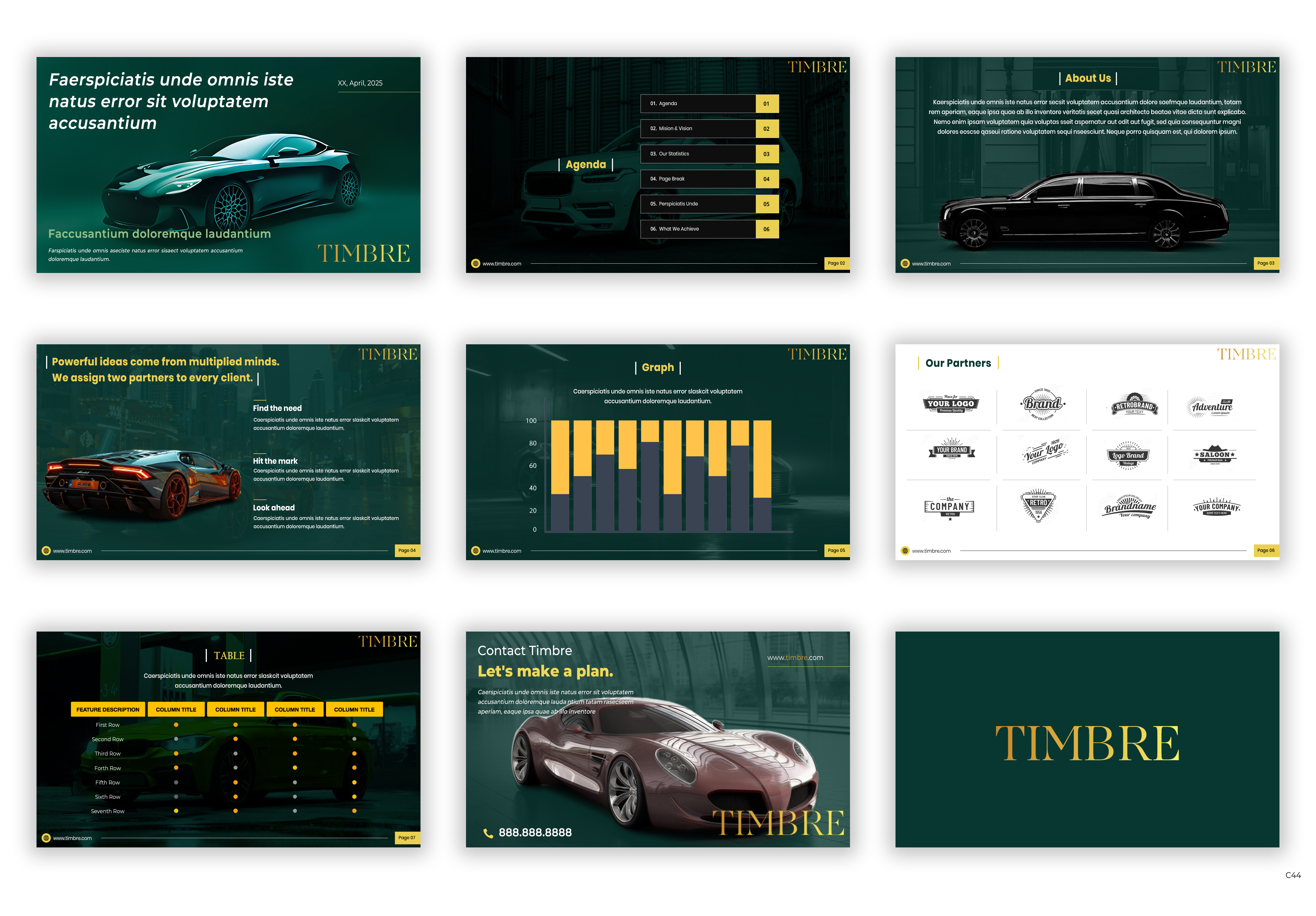PowerPoint Design by pb for Write Hand Studios | Design #35105927