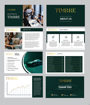 PowerPoint Design by pb for Write Hand Studios | Design: #35105931