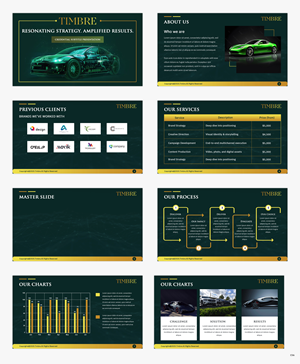 PowerPoint Design by pb for Write Hand Studios | Design: #35105932