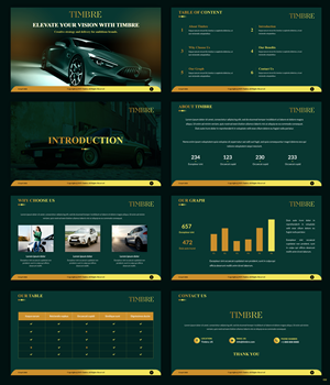 PowerPoint Design by pb for Write Hand Studios | Design: #35105933