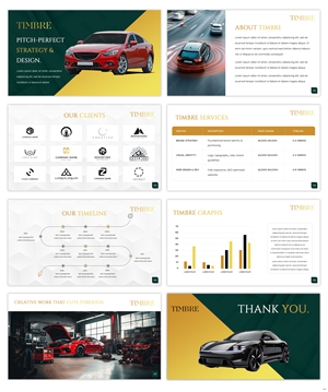 PowerPoint Design by pb for Write Hand Studios | Design: #35105934