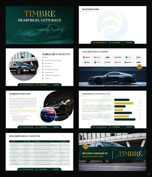 PowerPoint Design by pb for Write Hand Studios | Design: #35105935