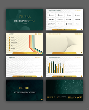 PowerPoint Design by pb for Write Hand Studios | Design: #35126611