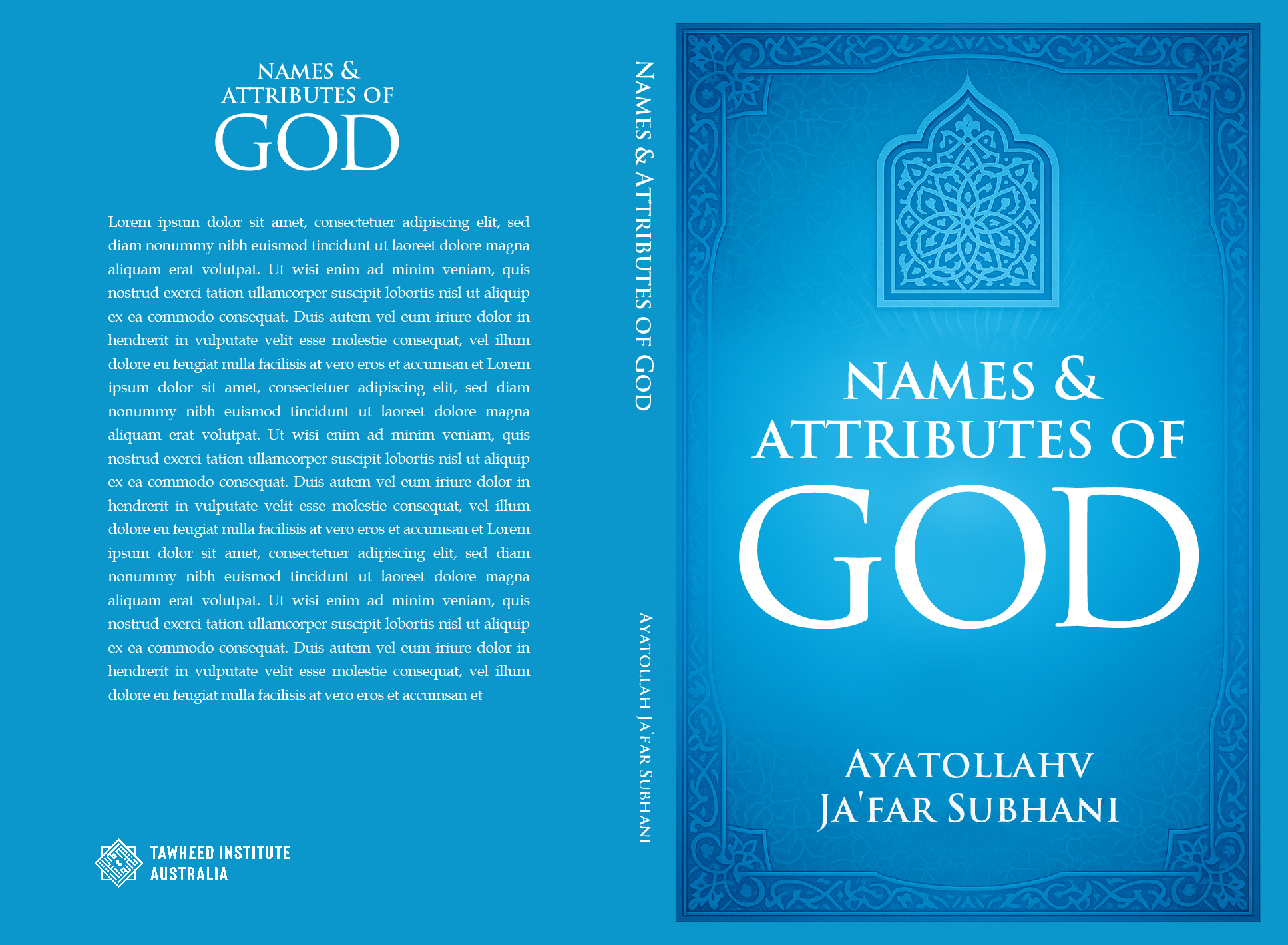 Diseño de portada de libro por abdul700 para Tawheed Institute Australia Ltd | Diseño #35107740