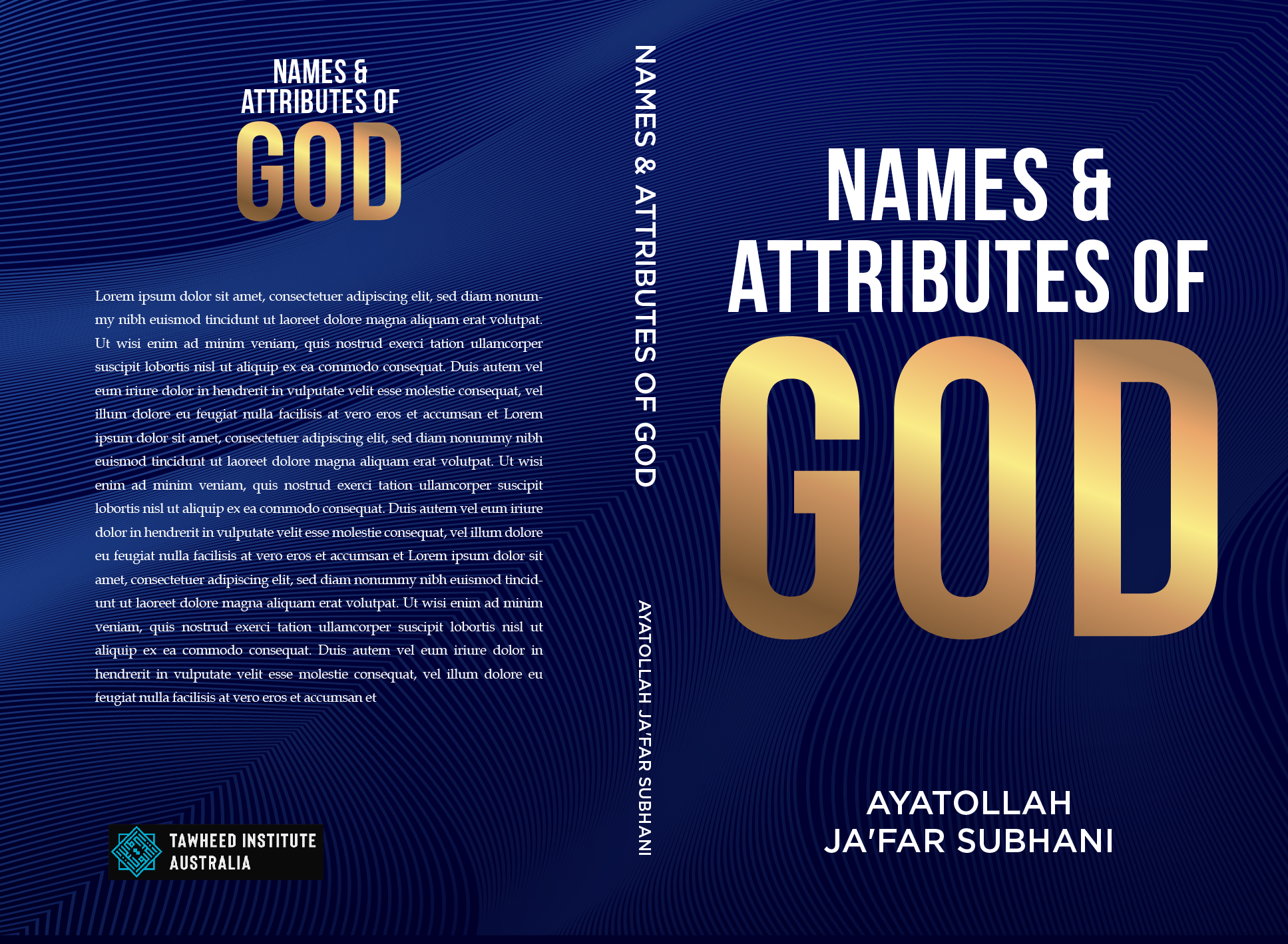 Diseño de portada de libro por abdul700 para Tawheed Institute Australia Ltd | Diseño #35107796