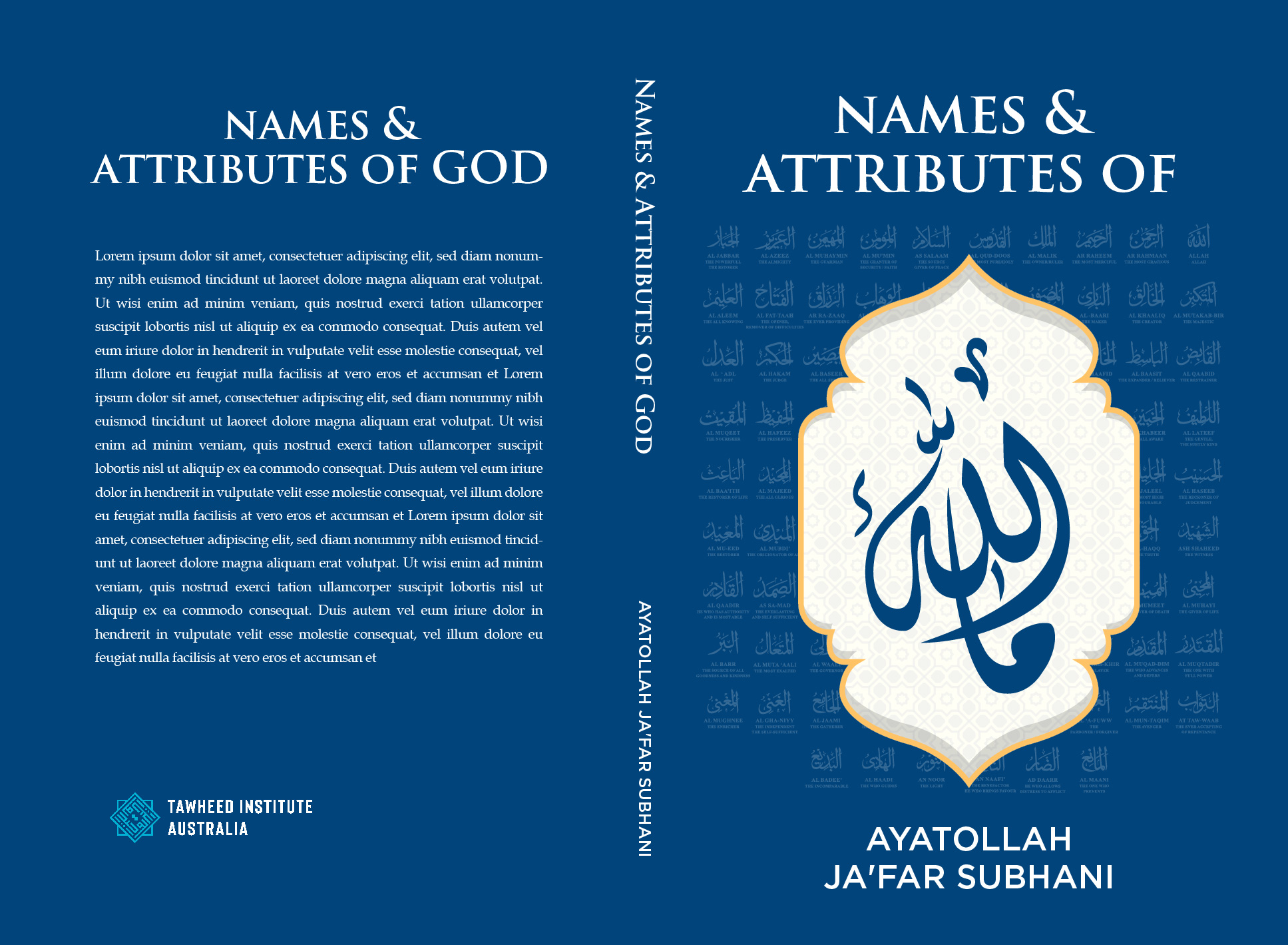 Diseño de portada de libro por abdul700 para Tawheed Institute Australia Ltd | Diseño #35109038