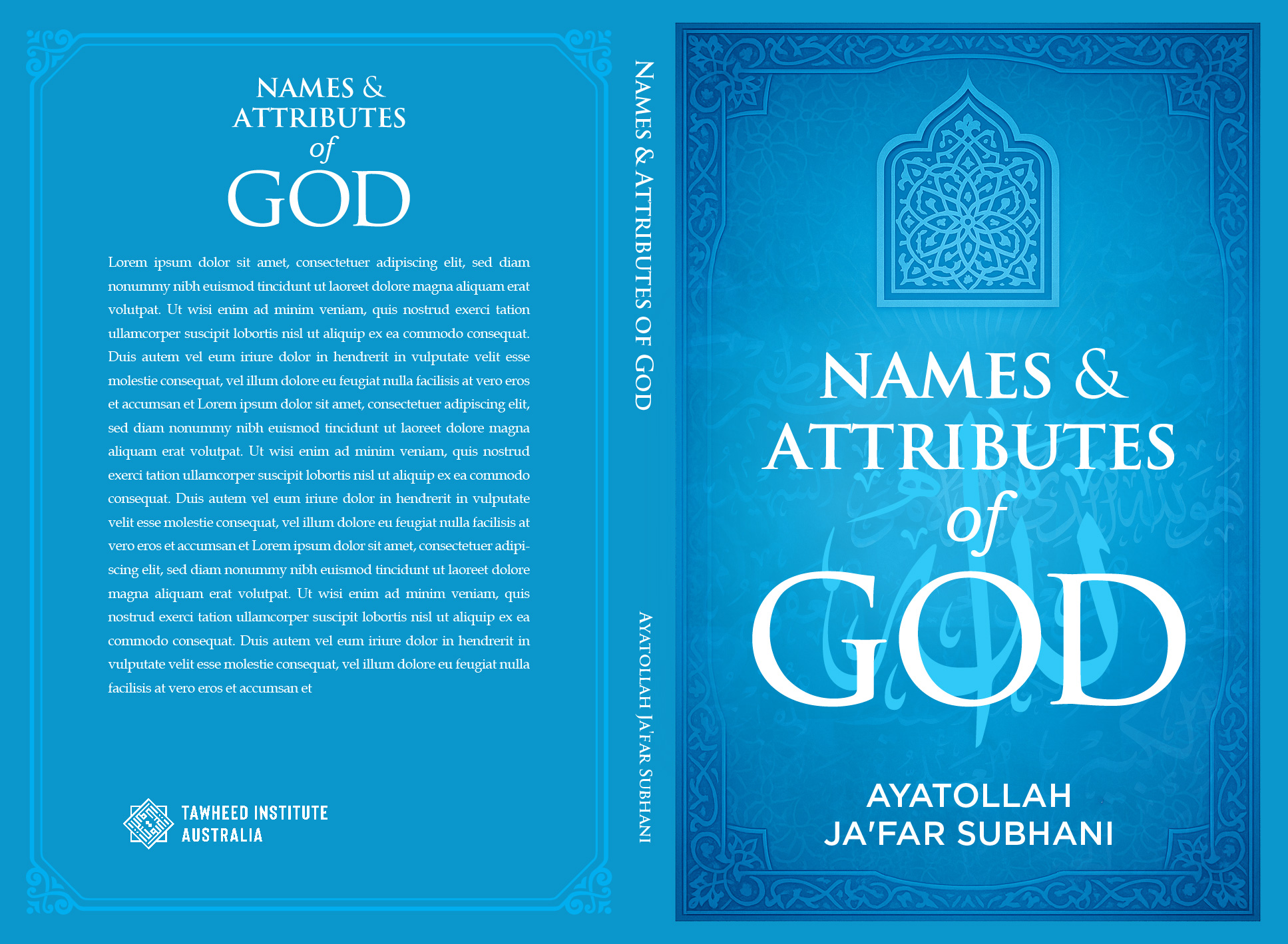 Diseño de portada de libro por abdul700 para Tawheed Institute Australia Ltd | Diseño #35109177