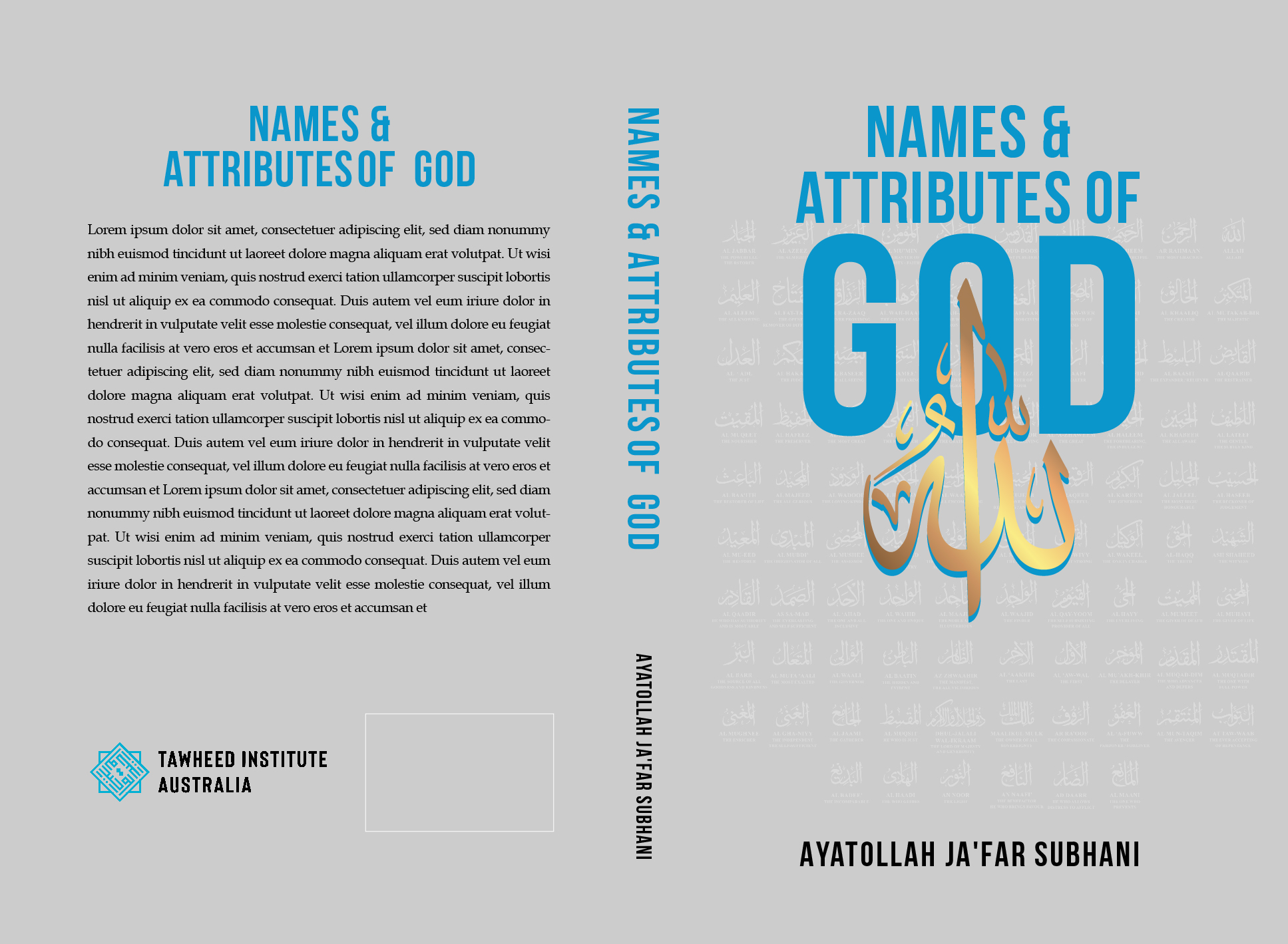 Diseño de portada de libro por abdul700 para Tawheed Institute Australia Ltd | Diseño #35113478