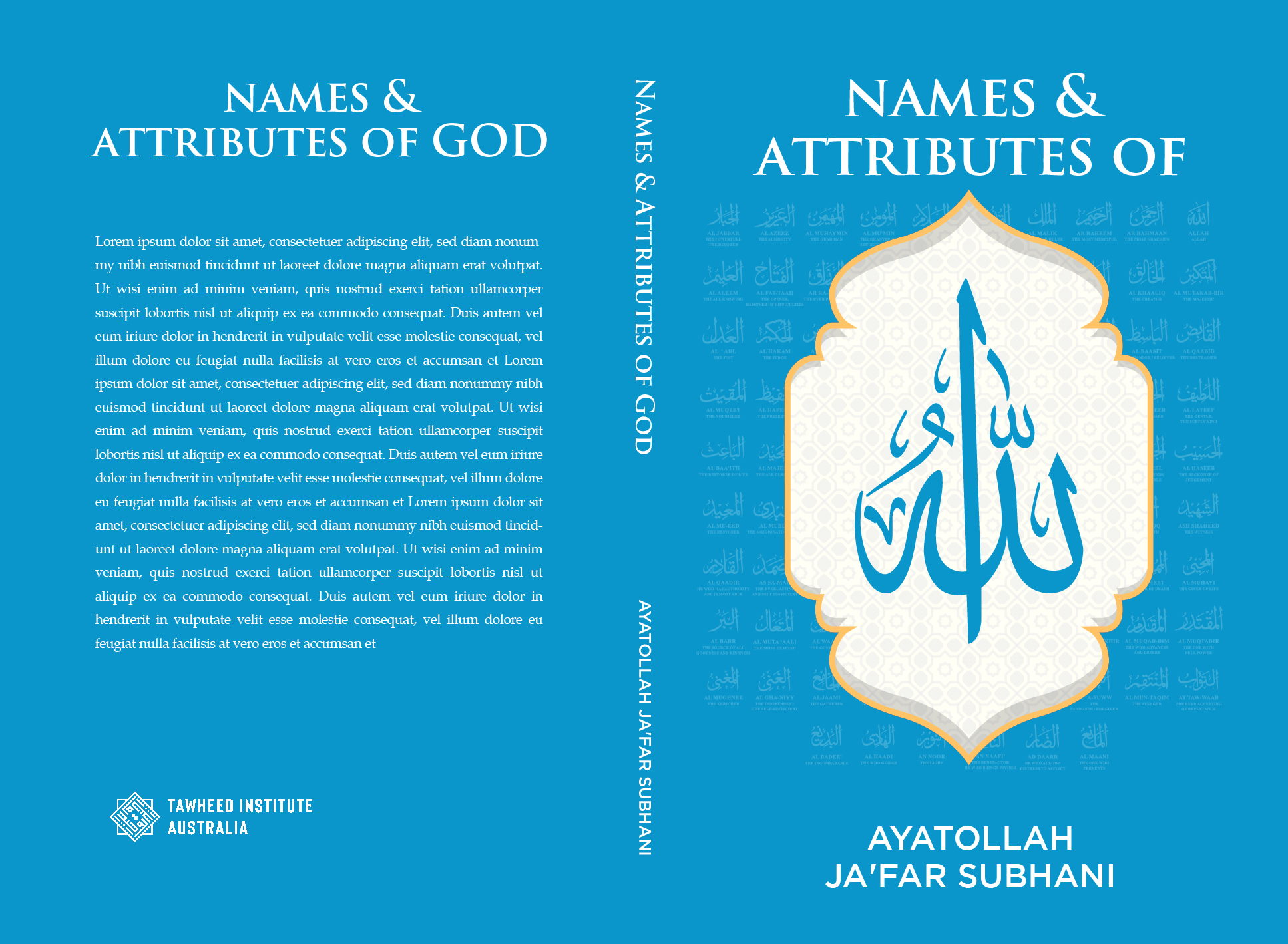 Diseño de portada de libro por abdul700 para Tawheed Institute Australia Ltd | Diseño #35113498
