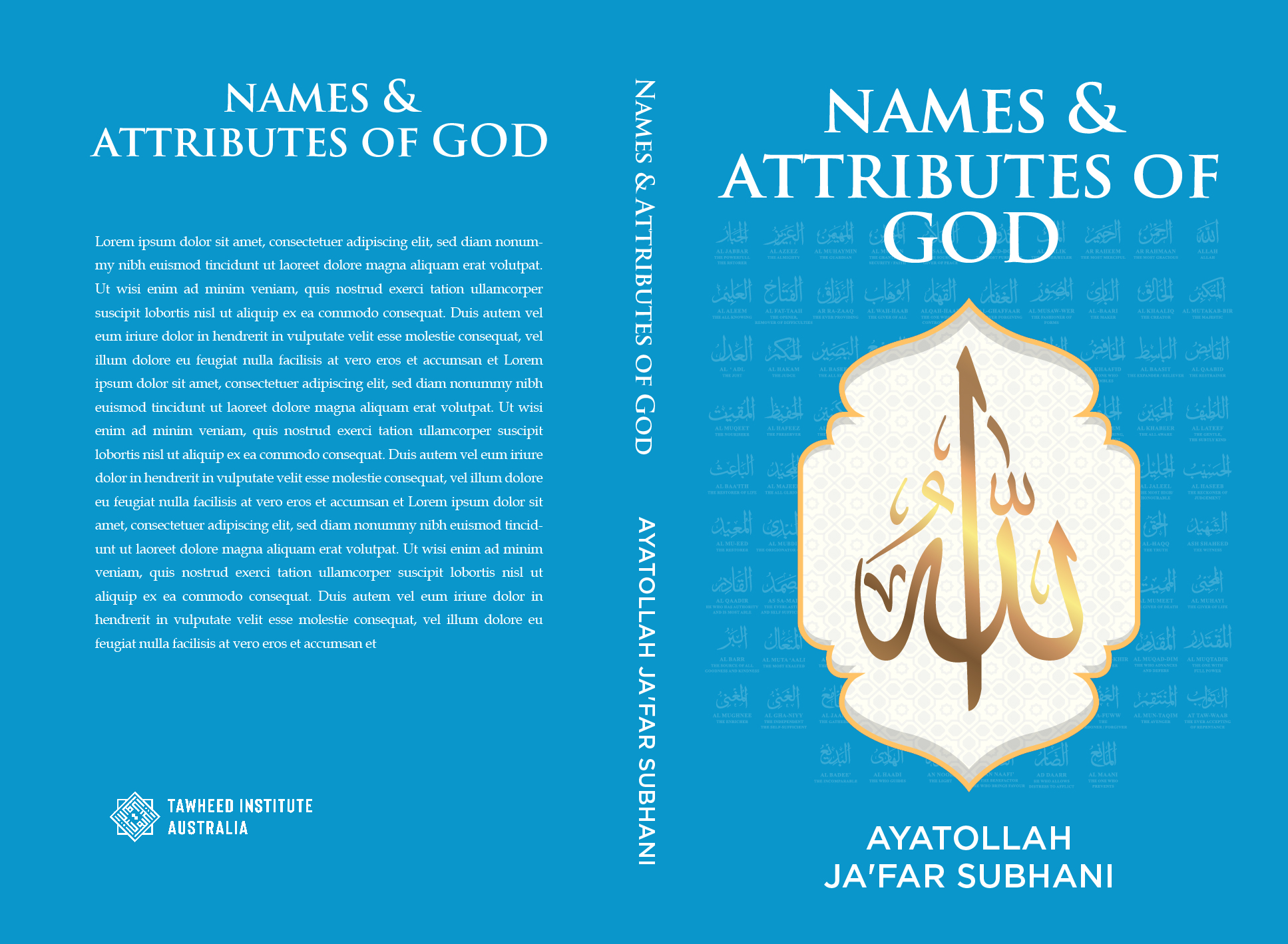 Diseño de portada de libro por abdul700 para Tawheed Institute Australia Ltd | Diseño #35184067