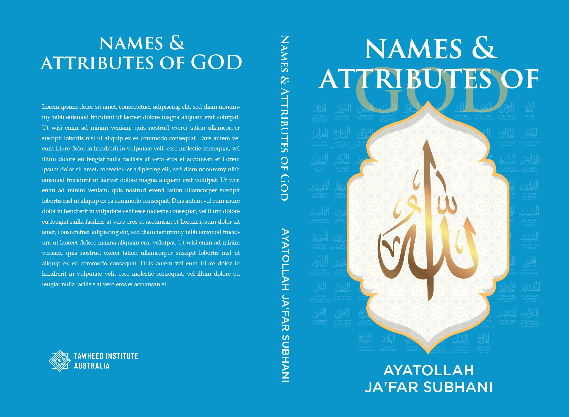 Diseño de portada de libro por abdul700 para Tawheed Institute Australia Ltd | Diseño: #35184074
