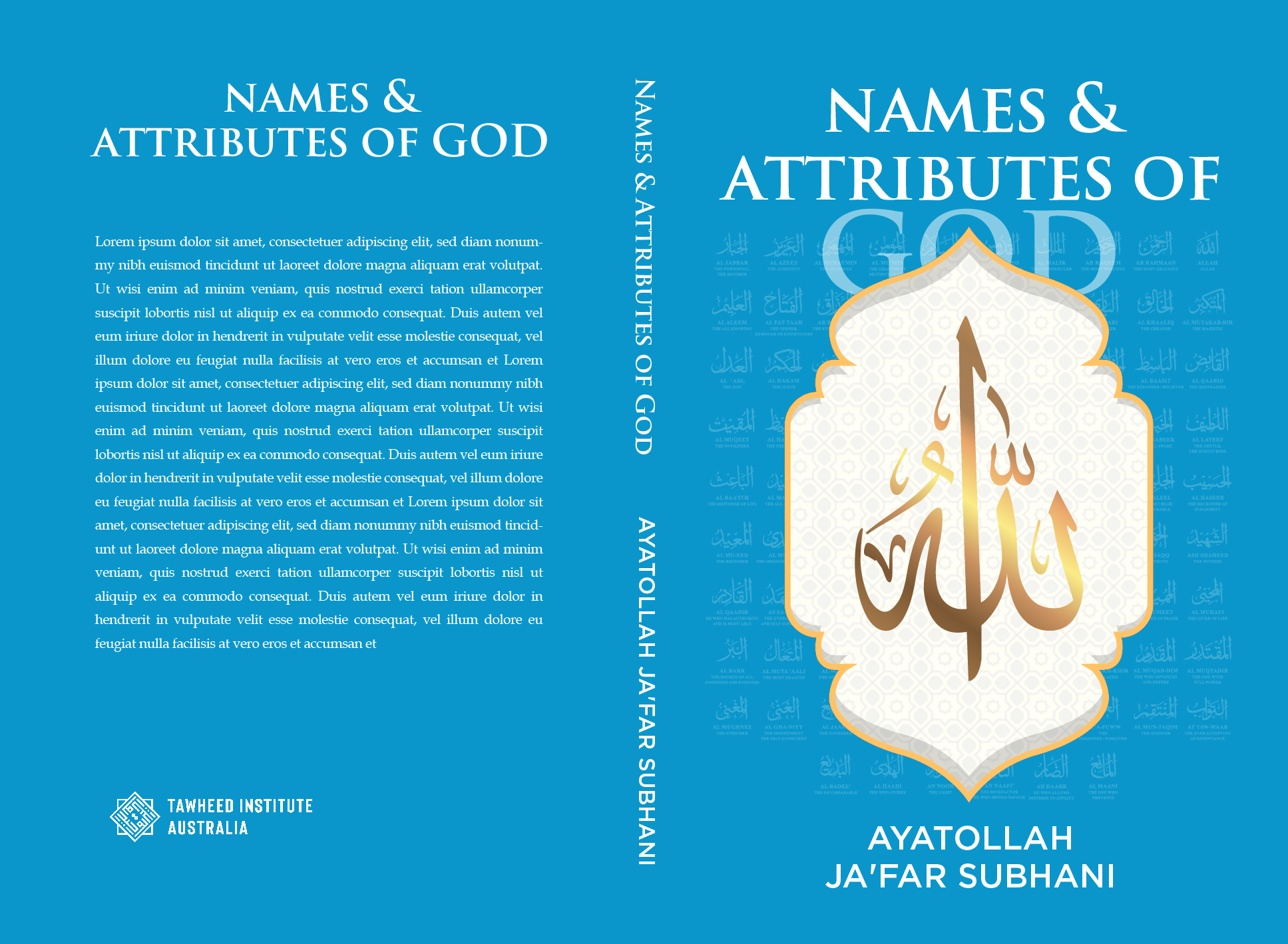 Diseño de portada de libro por abdul700 para Tawheed Institute Australia Ltd | Diseño #35184092