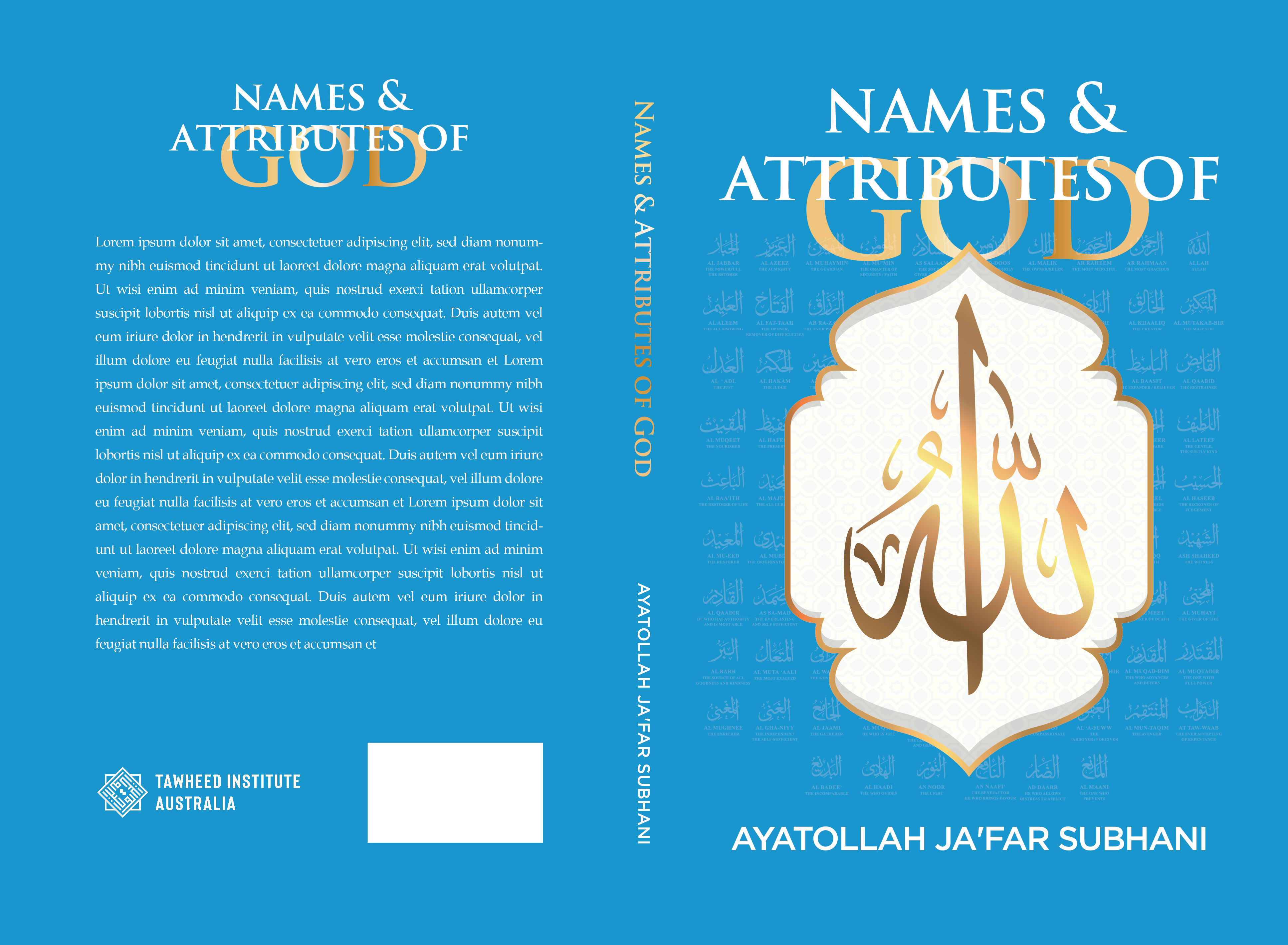 Diseño de portada de libro por abdul700 para Tawheed Institute Australia Ltd | Diseño #35191773