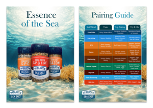 Menu Design by Farvahar Design Studio for Henlopen Sea Salt | Design #35149574
