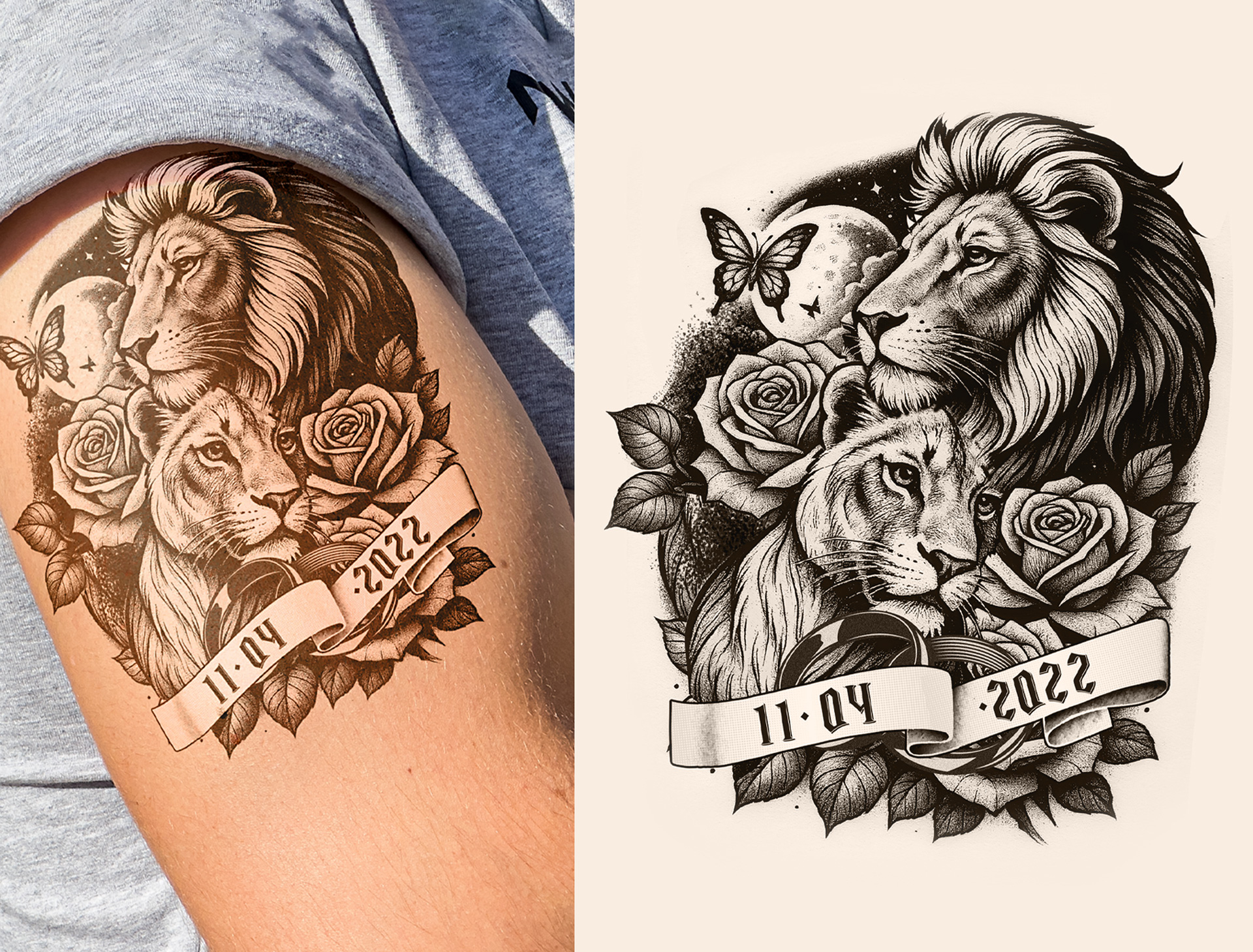 Tattoo Design by DipuDa for this project | Design #35121243