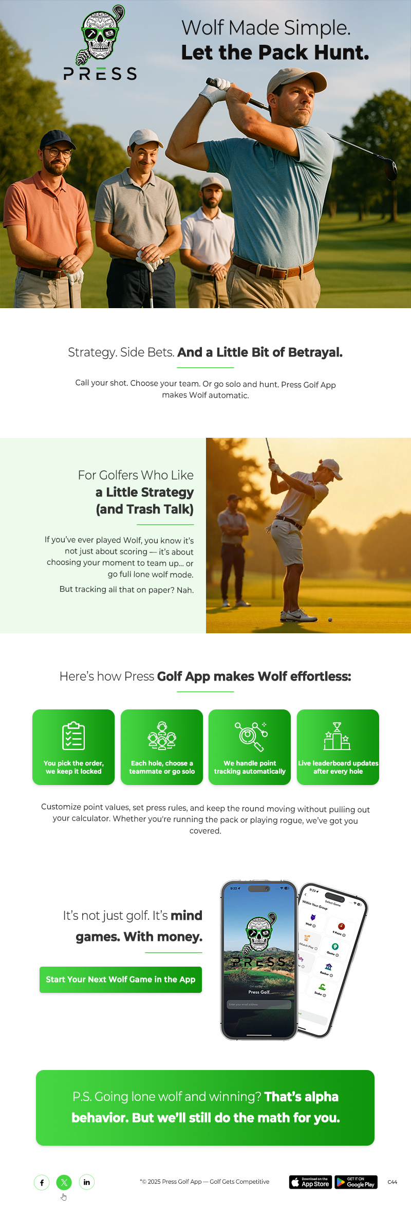 Email Marketing Design by pb for Gambling Golfer | Design #35138726