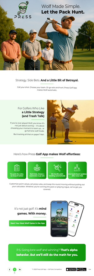 Email Marketing Design by pb for Gambling Golfer | Design: #35138726