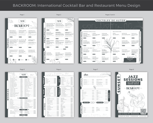 Menu Design by Impressive Sol