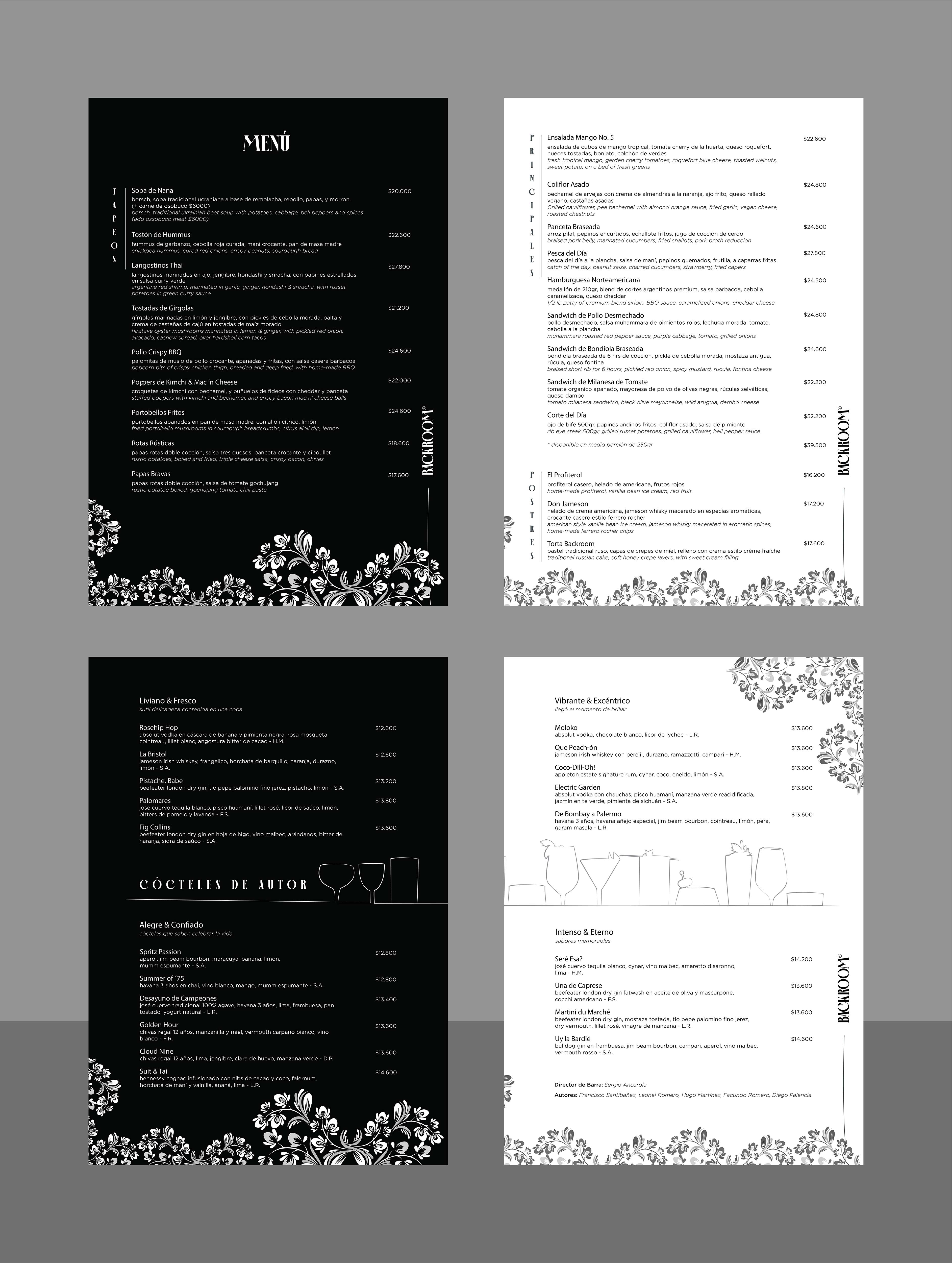 Design de Menu par 3Guys pour ce projet | Design #35153853