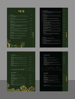 Menu Design by 3Guys for this project | Design: #35153854