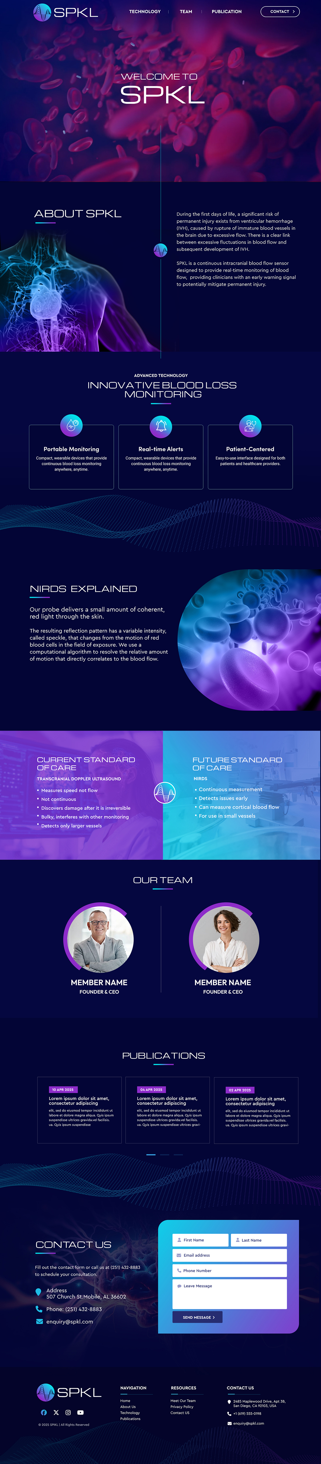 Web Design by Blue Sparrow for this project | Design #35150068