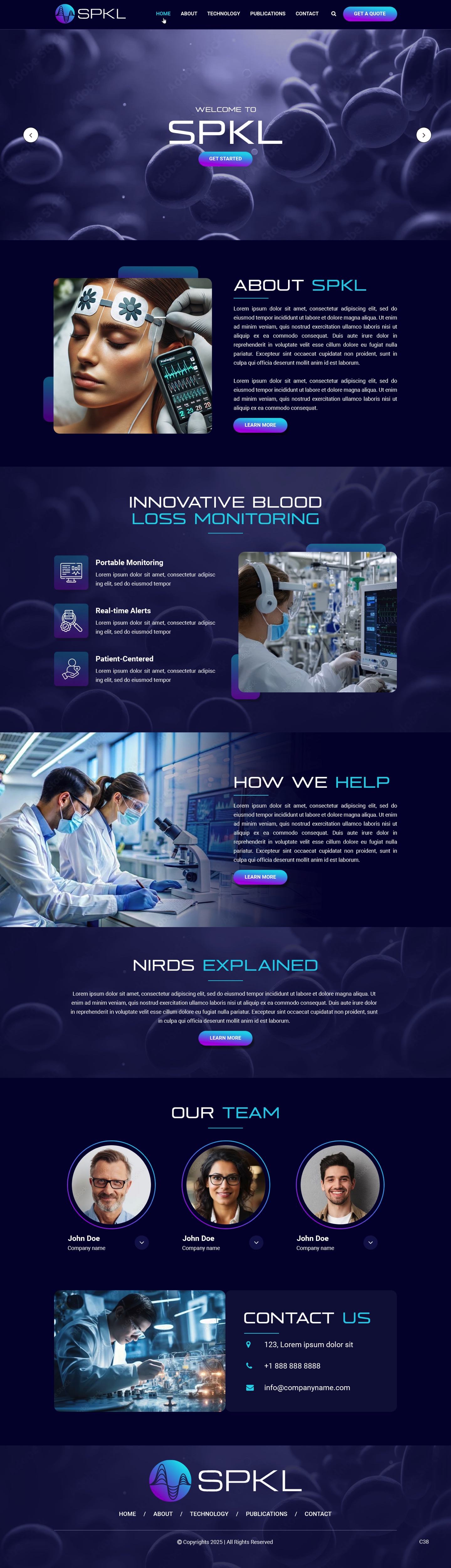 Web Design by pb for this project | Design #35124687