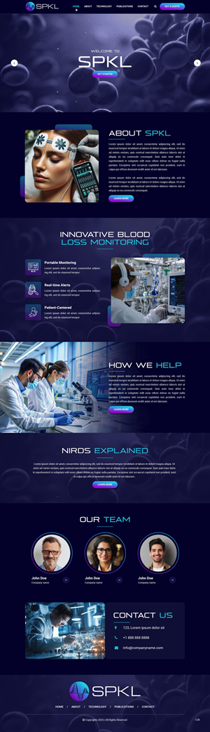 Web Design by pb for this project | Design #35124687