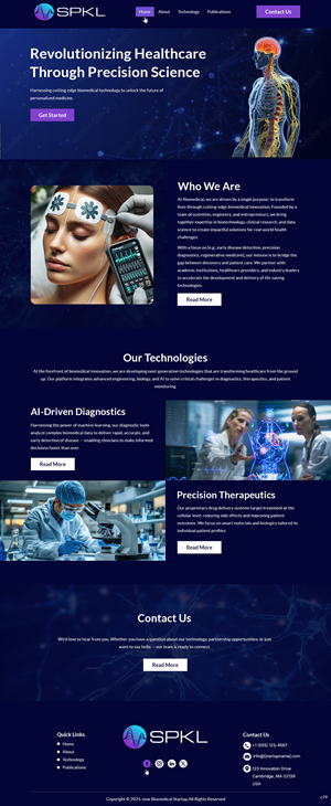 Web Design by pb for this project | Design: #35124707