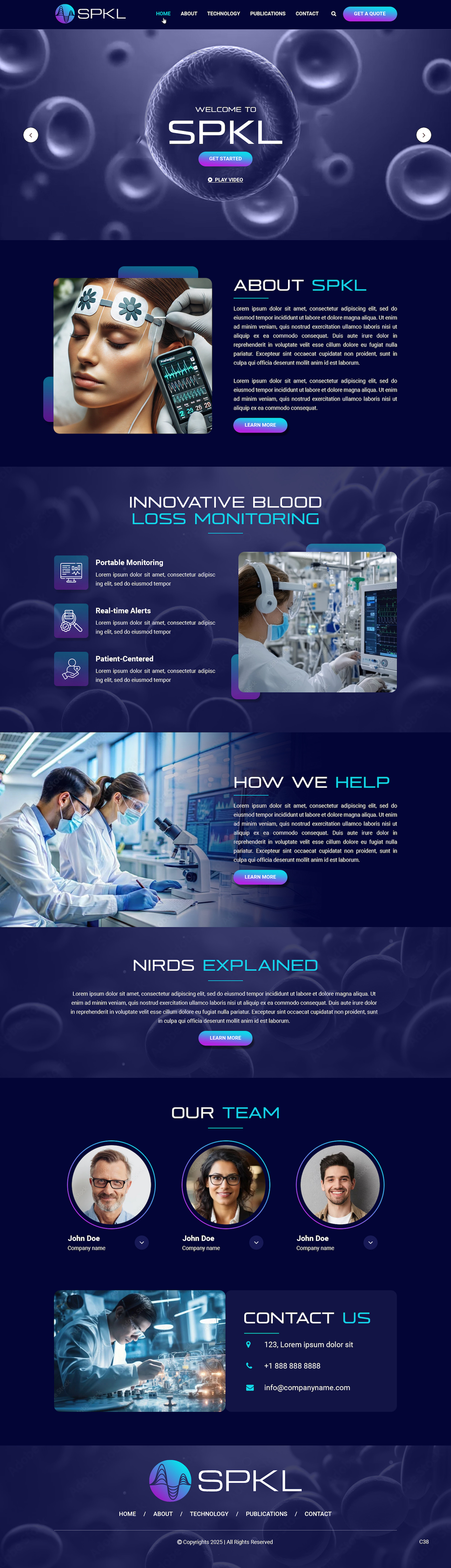 Web Design by pb for this project | Design #35141024