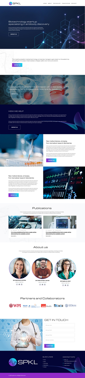 Web Design by Dream Logo Design for this project | Design: #35116426