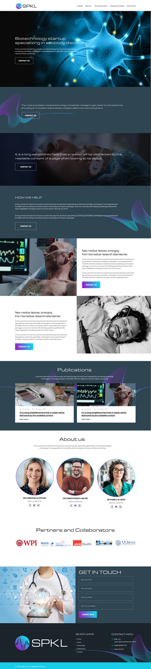 Web Design by Dream Logo Design for this project | Design: #35138217