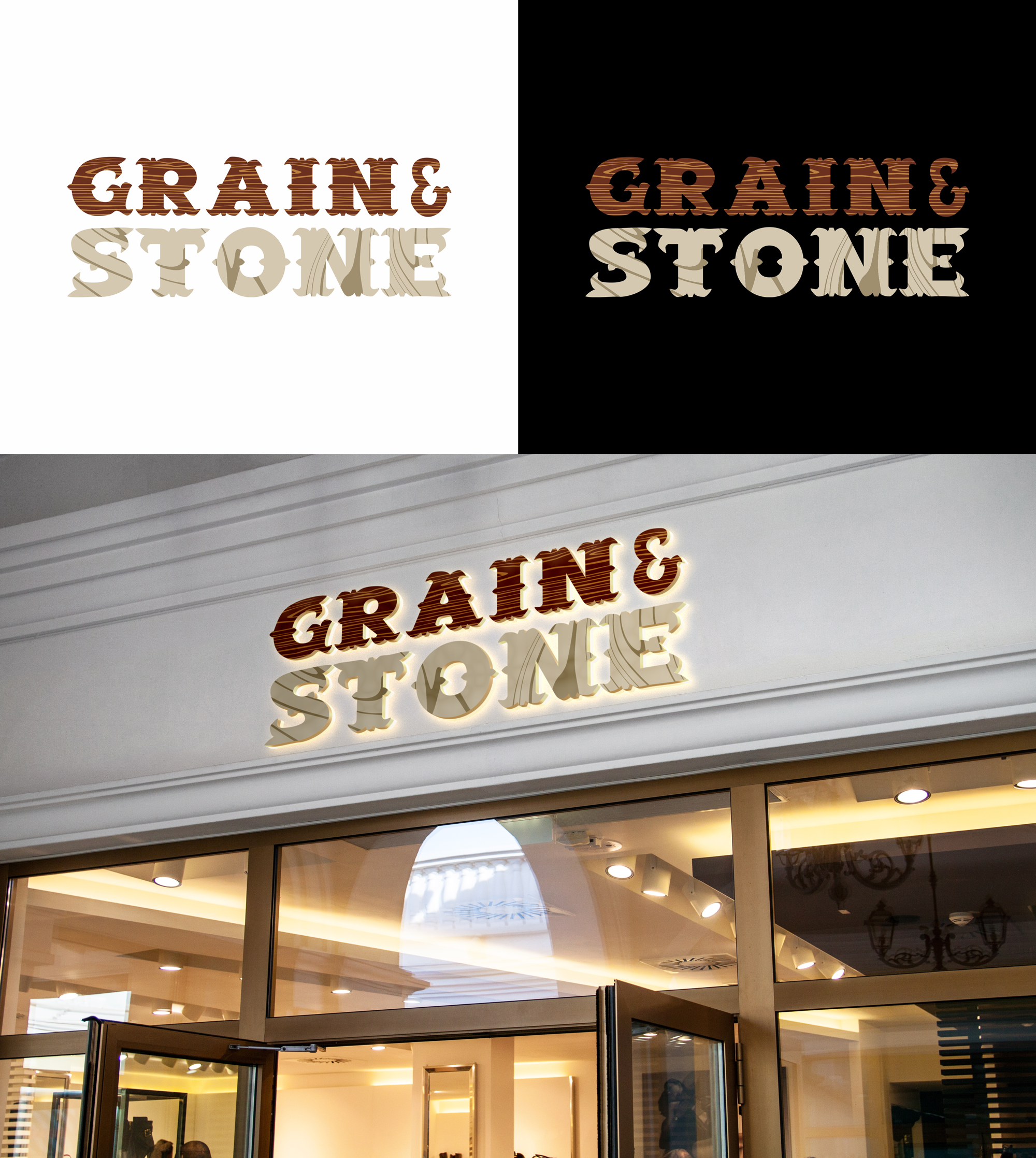 Logo Design by RA-bica for Grain & Stone | Design #35122362