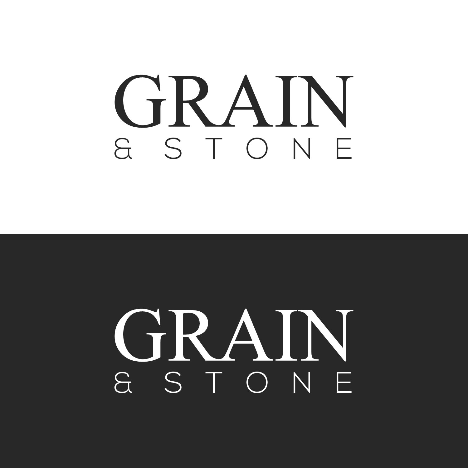 Logo Design by design wae for Grain & Stone | Design #35119516