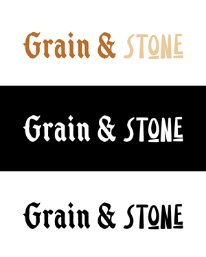 Logo-Design von SR Graphics G für Grain & Stone | Design: #35148697