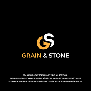 Logo-Design von Hossainlogo324 für Grain & Stone | Design: #35162133