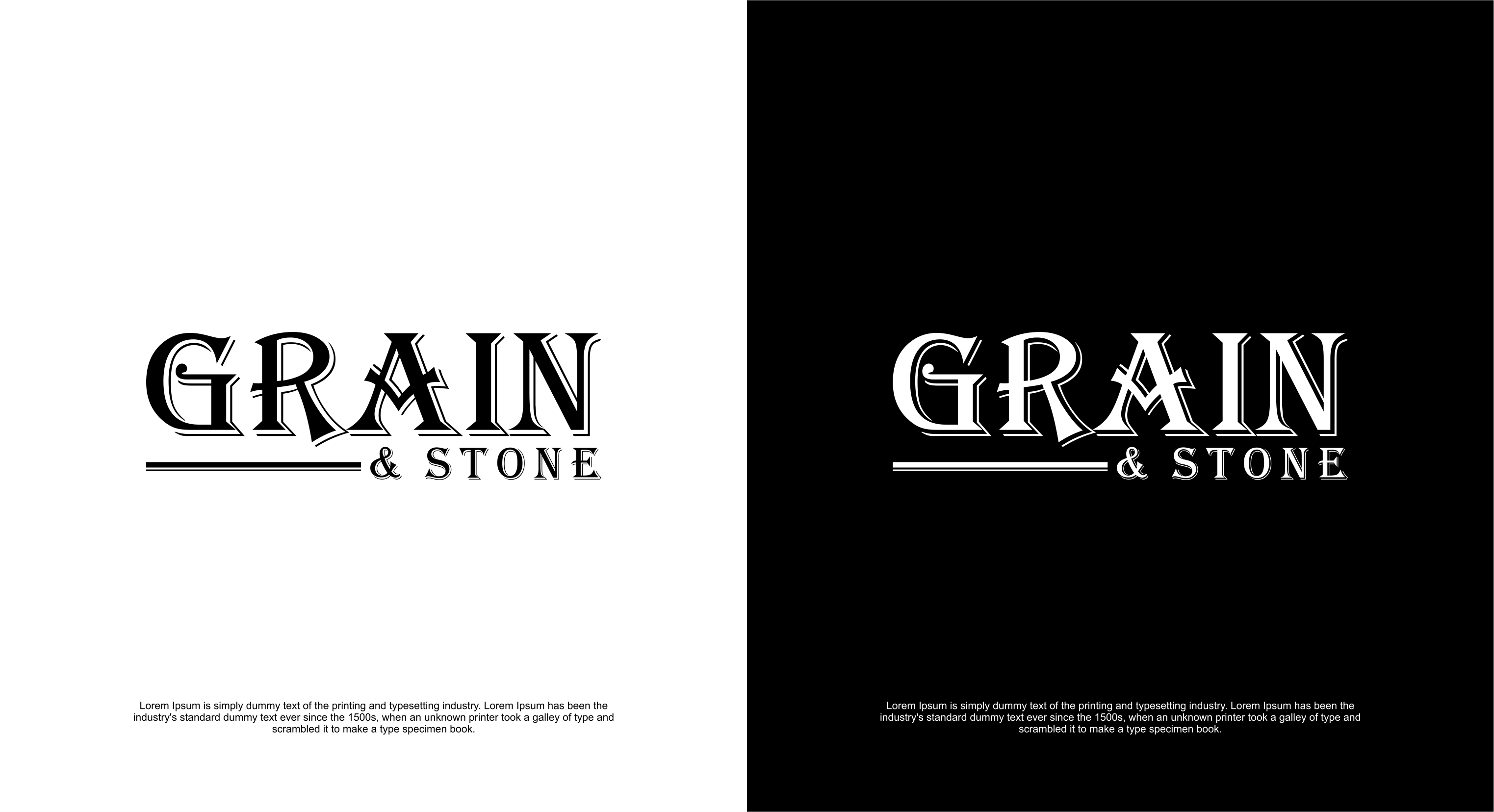 Logo Design by element2 for Grain & Stone | Design #35119010