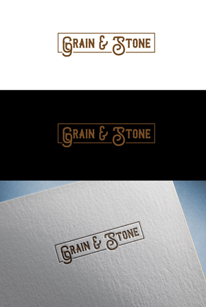 Logo Design by flora.c design for Grain & Stone | Design: #35125115