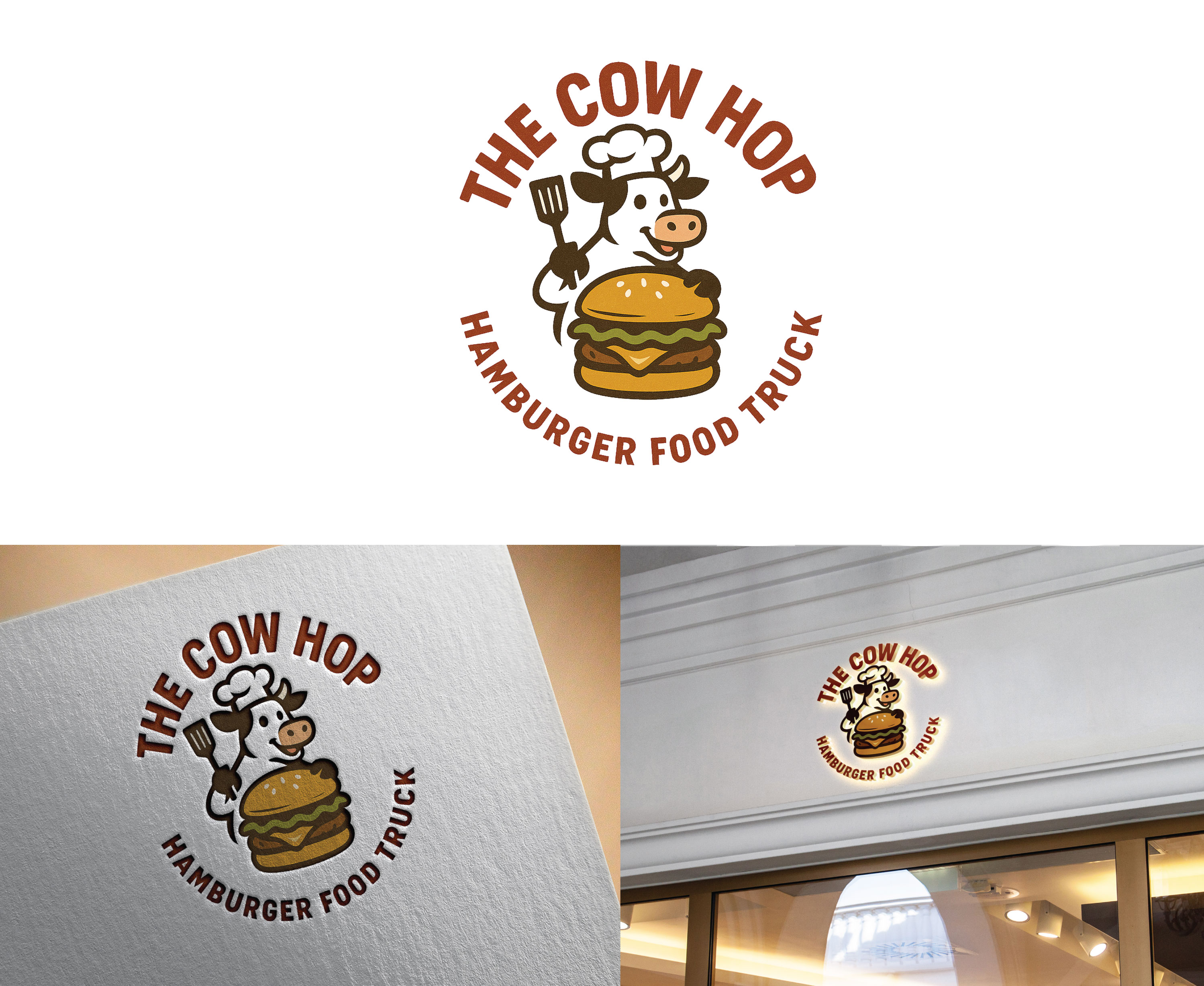 Logo Design by Graphica Studio for The Cow Hop | Design #35160065