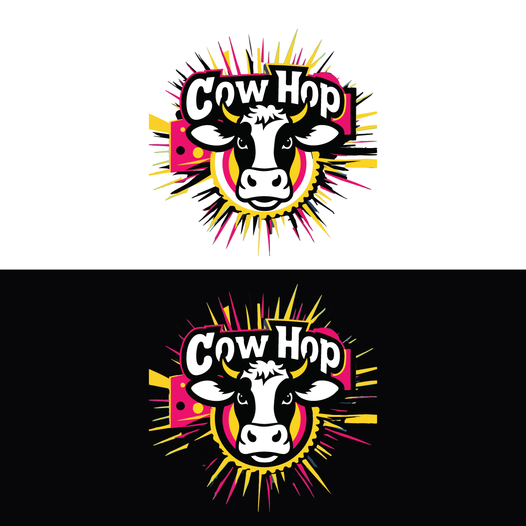 Logo Design by Md Nurullah 1 for The Cow Hop | Design #35121258