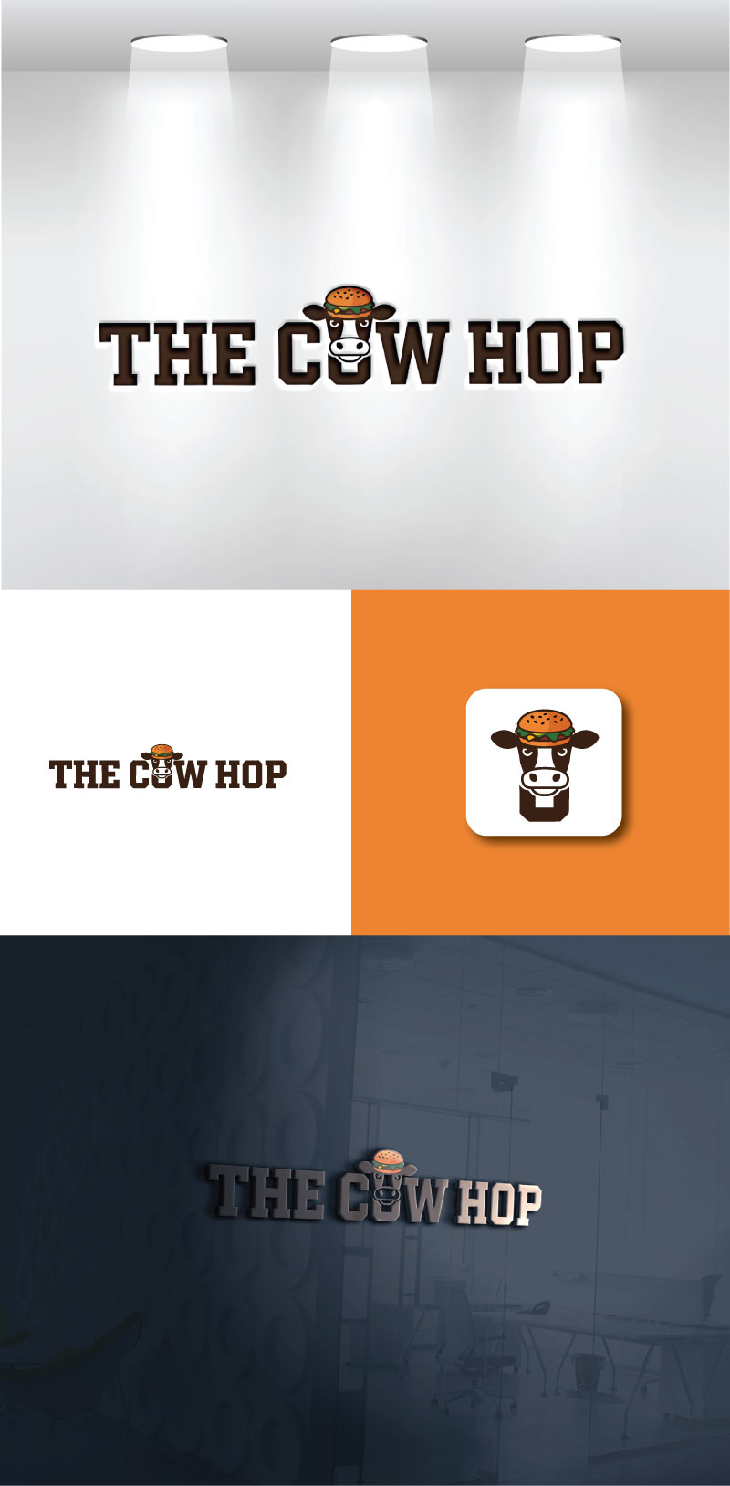 Logo Design by VectorForge for The Cow Hop | Design #35139908