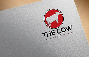 Logo Design by luxydesign for The Cow Hop | Design: #35129859