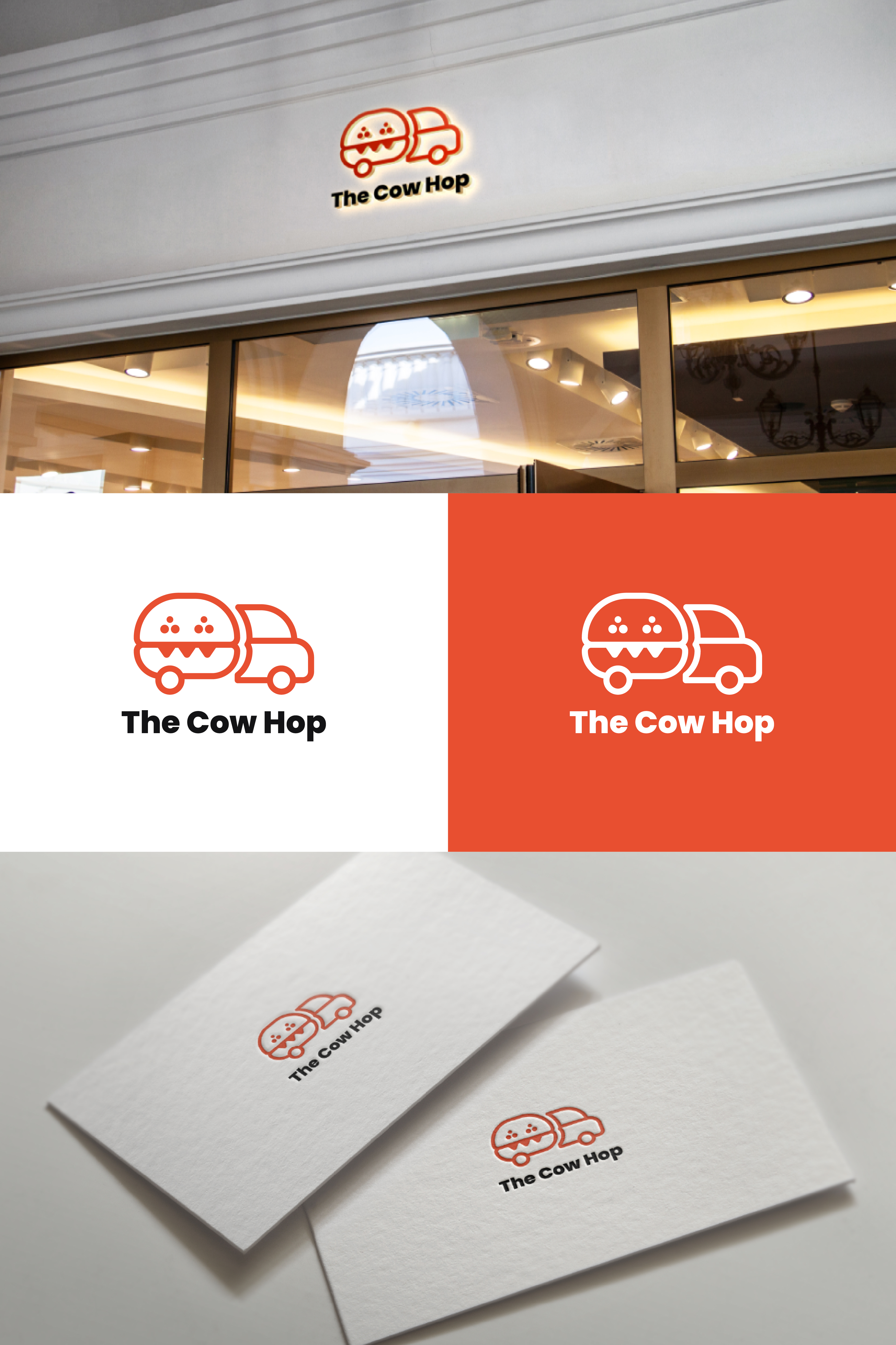 Logo Design by Boril Std for The Cow Hop | Design #35121303