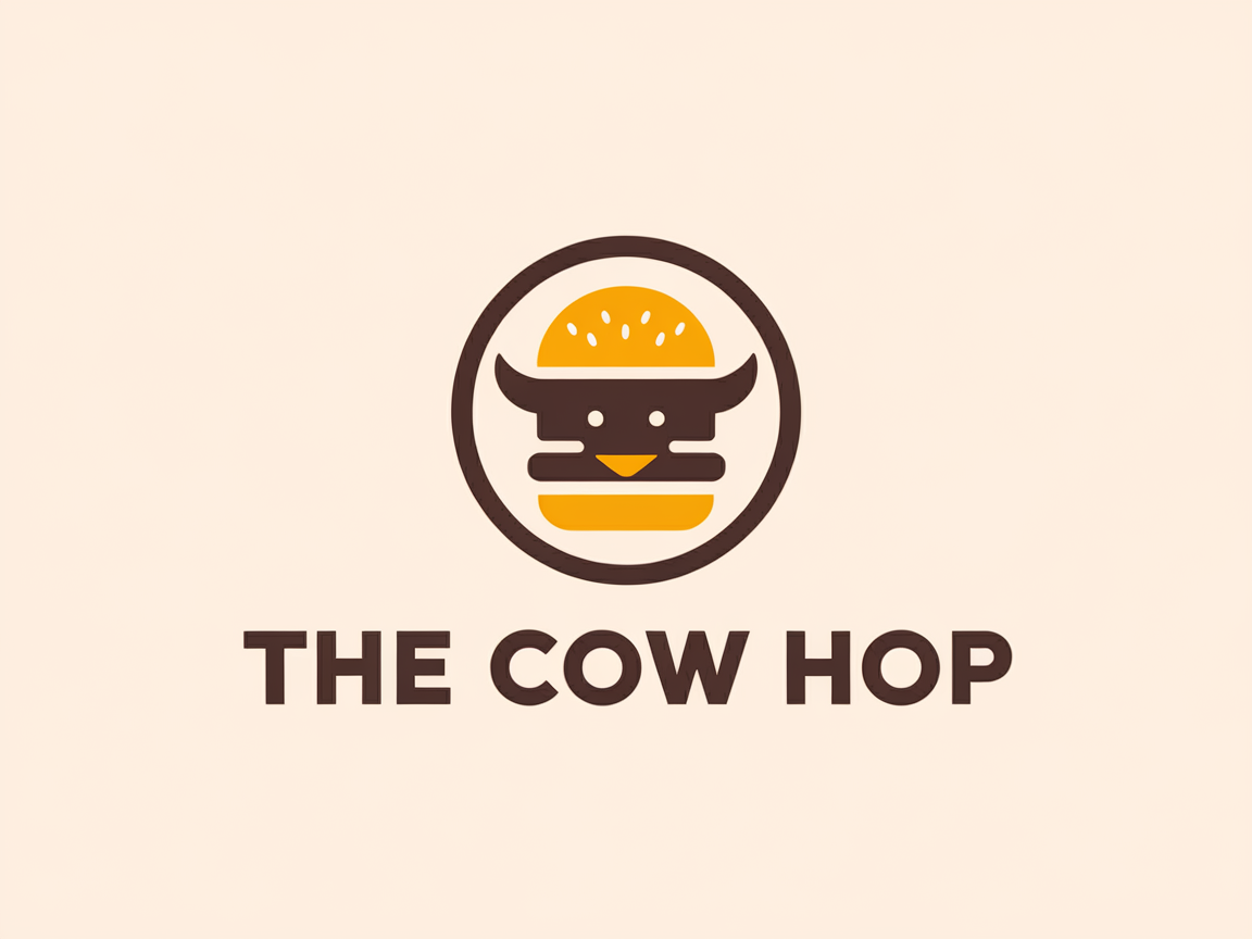 Logo Design by Mukuuu for The Cow Hop | Design #35119011