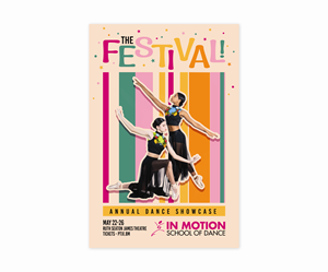Diseño de Póster por Emmi para In  Motion School of Dance | Diseño: #35130465