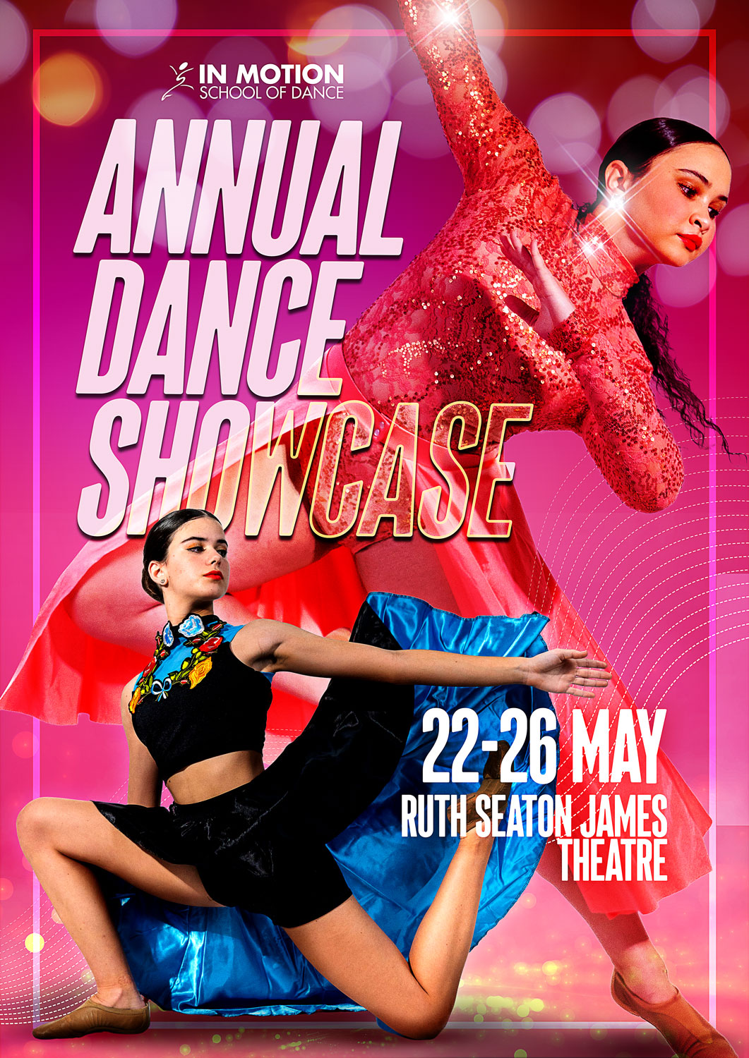 Poster Design by artheirz for In  Motion School of Dance | Design #35127327