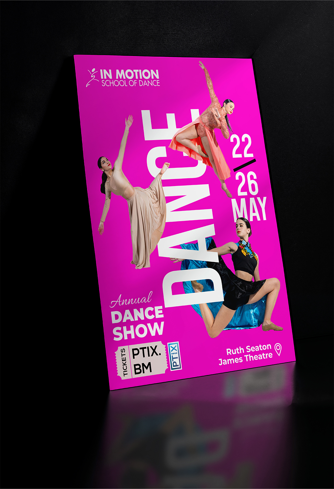 Poster-Design von Mood Designz für In  Motion School of Dance | Design #35136651